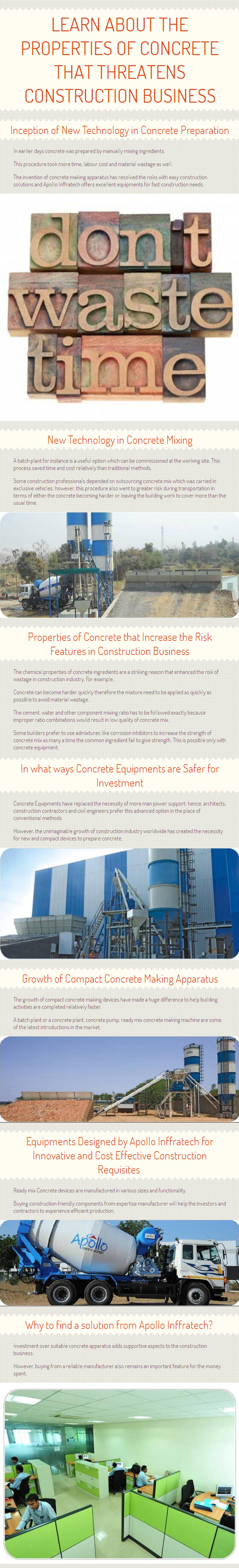 Learn about the Properties of Concrete that Threatens Construction Business