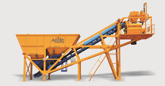 Mobile Concrete Batching Plant