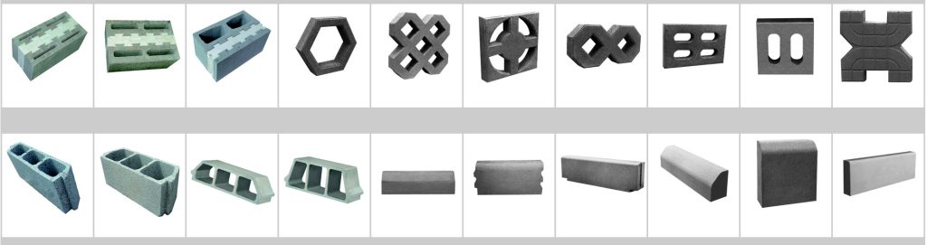 Concrete Block Machine Samples