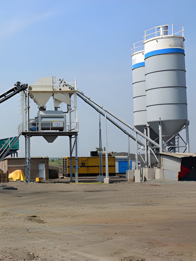 How Can Concrete Batching Plants Reduce Material Wastage